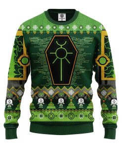warhammer 40k green ugly christmas sweater 1 sbme6m