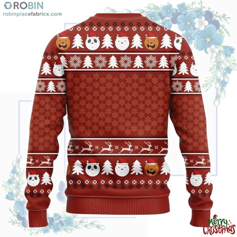 We Bare Bear Funny Ugly Christmas Sweater