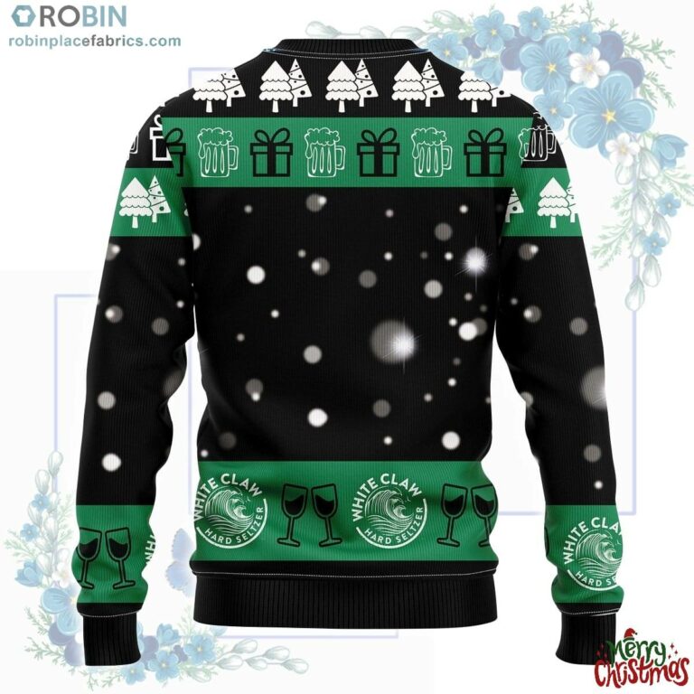White Claw Beer Ugly Christmas Sweater