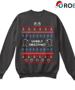 Wibbly Wobbly Timey Wimey Christmas Doctor Who Ugly Sweatshirt