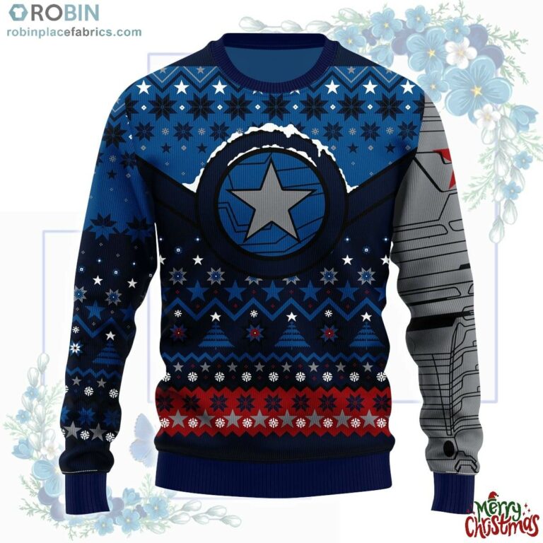 Winter Soldier Ugly Christmas Sweater