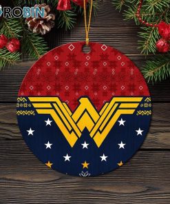 Wonder Woman Circle Ornament – Christmas Decorations Wonder Woman Circle Ornament – Christmas Decorations