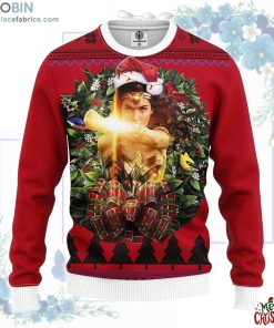 Wonder Woman Light Fight Noel Mc Ugly Christmas Sweater