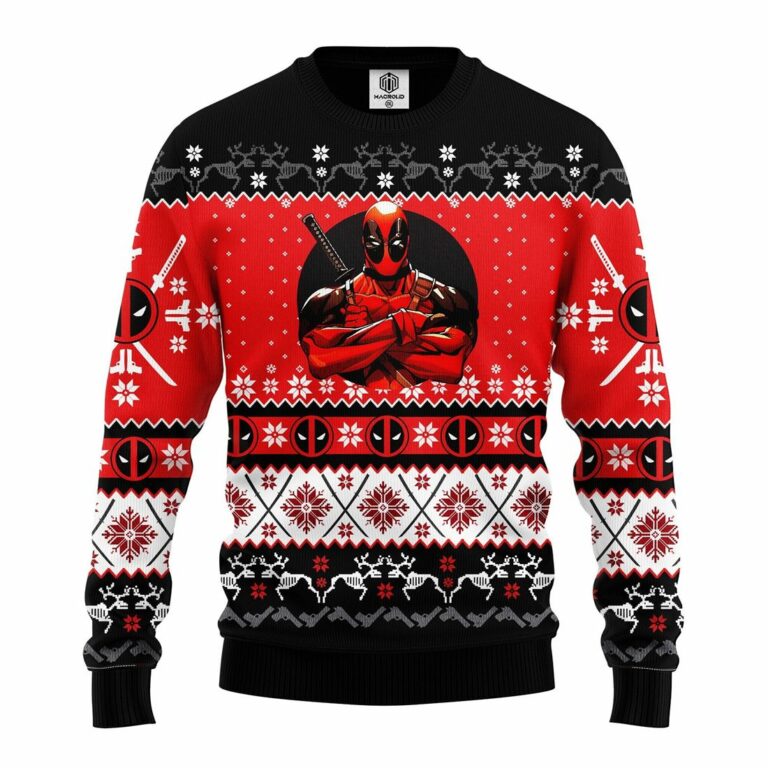 Xmas Deadpool Ugly Christmas Sweater