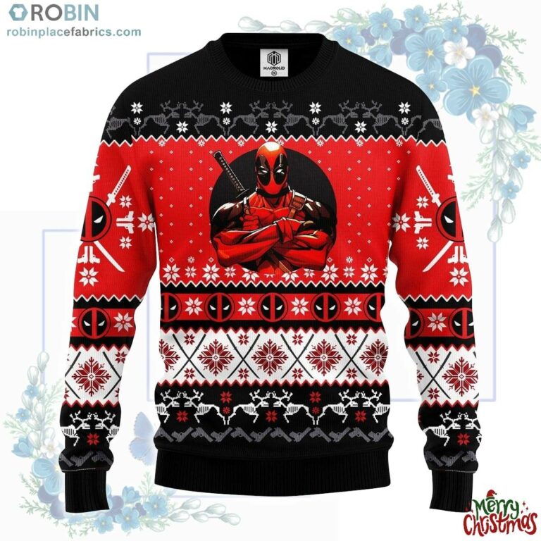 Xmas Deadpool Ugly Christmas Sweater