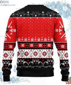 xmas deadpool ugly christmas sweater 251 2i2iW
