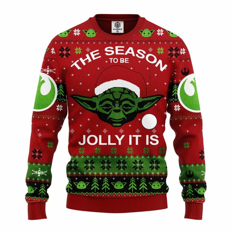Xmas Yoda Christmas Sweater
