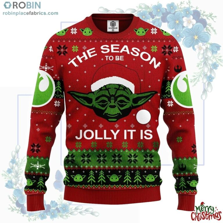 Xmas Yoda Christmas Sweater