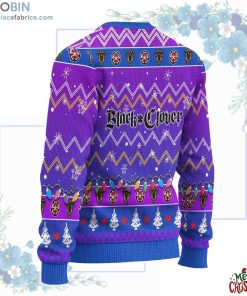 Yami Sukehiro Anime Ugly Christmas Sweater Black Clover