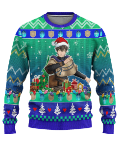 yuno anime ugly christmas sweater black clover xmas gift 1 hDt8Y