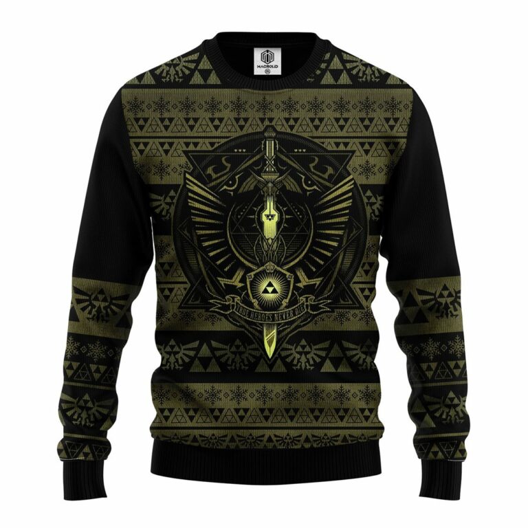 Zelda 3D Ugly Christmas Sweatshirt