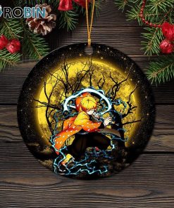 Zenitsu Moonlight Christmas Ornament Zenitsu Moonlight Christmas Ornament