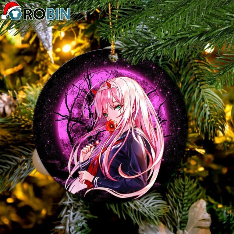 Zero Two Moonlight Circle Ornament – Christmas Decorations