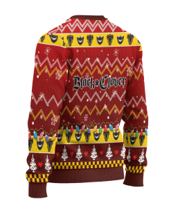 Zora Ideale Anime Ugly Christmas Sweatshirt Black Clover Xmas Gift