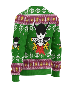 Zoro One Piece Anime Ugly Christmas Sweater Xmas Gift