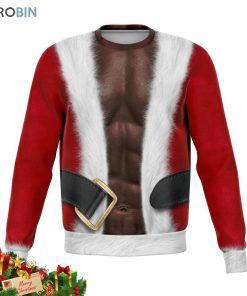 african black santa christmas ugly sweater 1 bjw9i0