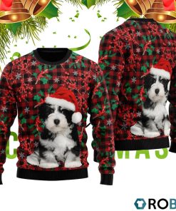 All I Want For Christmas Is A Bichon Havanese Dog Pattern Ugly Christmas Sweater RB2442