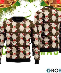 All I Want For Christmas Is A Llama Pattern Ugly Christmas Sweater RB2234