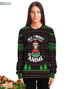 all i want for christmas is anime ugly christmas sweater 3 qgfu4l