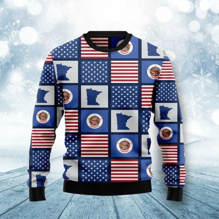 Amazing Minnesota Christmas Ugly Sweatshirt, Sweater