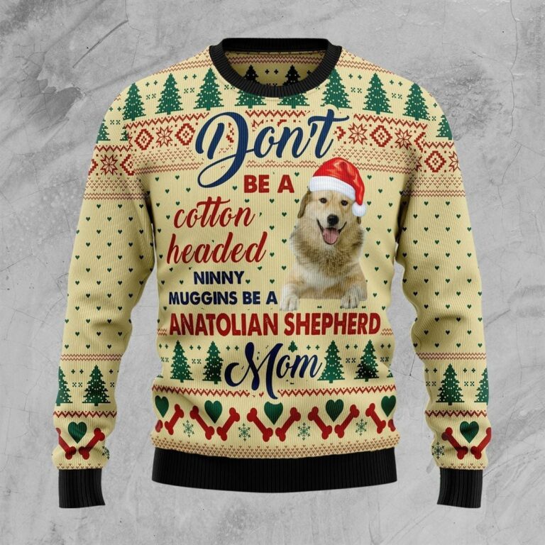 Anatolian Shepherd Mom Ugly Christmas Sweatshirt, Sweater