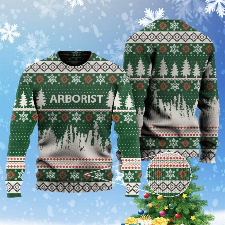 Arborist Christmas Christmas Ugly Sweatshirt, Sweater