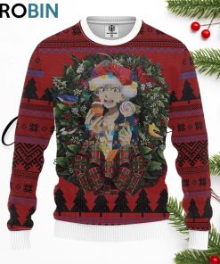 Asta Black Clover Merry Christmas Ugly Christmas Sweater
