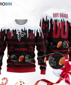 atlanta falcons ugly christmas sweater sweatshirt swt pjxbvd