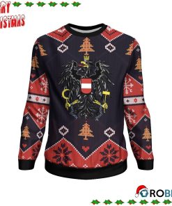 Austria Christmas – Santa Claus Ho Ho Ho Ugly Sweatshirt, Sweater