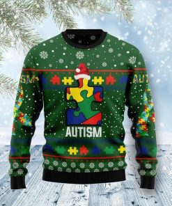 Autism Christmas Ugly Sweatshirt, Sweater