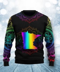 Awesome Minnesota Ugly Christmas Sweatshirt, Sweater