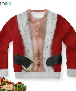 bad santa custome ugly christmas sweater 1 nfczme