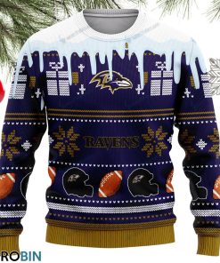Baltimore Ravens Football Ugly Christmas Sweater, Sweatshirt SWT163
