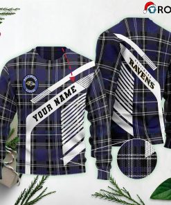 Baltimore Ravens Personalized Ugly Christmas Sweater, Sweatshirt BG14 Baltimore Ravens Personalized Ugly Christmas Sweater, Sweatshirt BG14