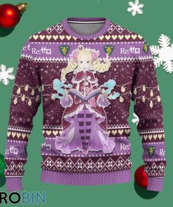 beatrice anime ugly christmas sweater custom re zero xmas gift 1 ryppxb