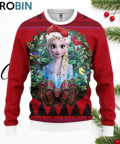 Beauty Elsa Frozen 2 Noel Merry Christmas Ugly Christmas Sweater