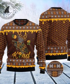 bee kind sunflower ugly sweatshirt sweater 3 wessa7