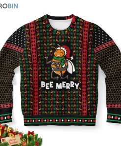 bee merry ugly christmas sweater 1 g3yrlk