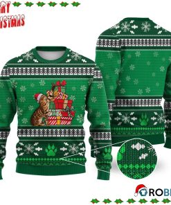 Florida Gators Skull Flower Ugly Christmas Ugly Sweater