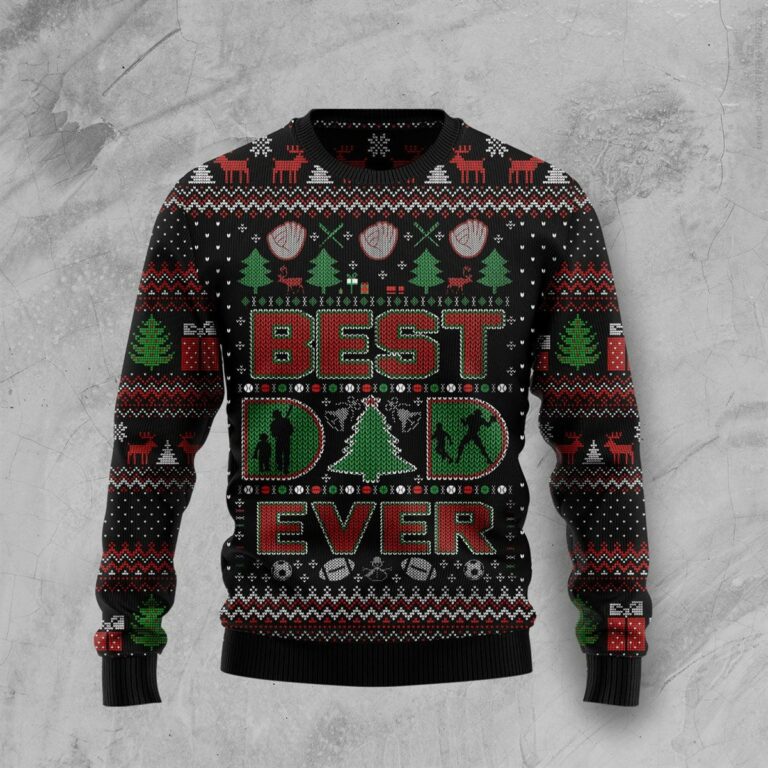 Best Dad Ever Ugly Sweatshirt, Sweater
