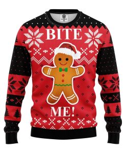 Bite Me Ugly Christmas Sweater RB4444