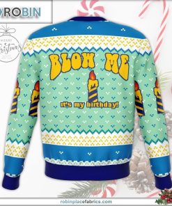 Blow Me Funny Ugly Sweater