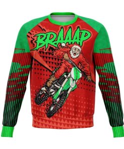 Braaap All Over Print Ugly Sweatshirt, Sweater