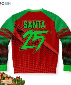 braaap motorcross santa ugly christmas sweater 2 cqysno