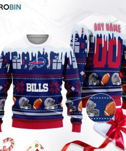buffalo bills football ugly christmas sweater sweatshirt swt fdig5b