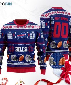 buffalo bills football ugly christmas sweater sweatshirt swt y3oqyh