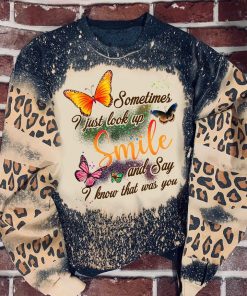 Butterfly Smile Leopard Bleached Ugly Christmas Sweatshirt – Sweater