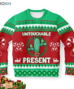 cactus untouchable ugly christmas sweatshirt sweater 1 cjawly
