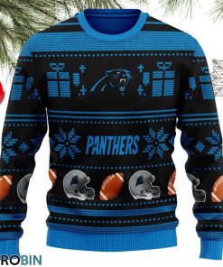 Carolina Panthers Football Ugly Christmas Sweater, Sweatshirt SWT210 Carolina Panthers Football Ugly Christmas Sweater, Sweatshirt SWT210