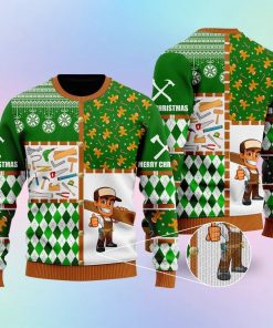 Carpenter Christmas Ugly Sweatshirt, Sweater